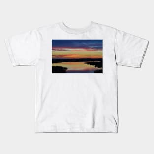 Sunset Marsh Kids T-Shirt